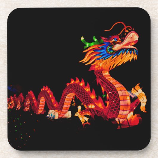 Dessous-de-verre Dragon de défilé chinois (Devant)