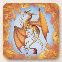 Dragon d'Orange d'Automne Nature Imaginaire Art