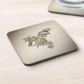 Dessous-de-verre Dragon doré (Côté gauche)