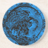 Dessous de verre Dragon et Phoenix (Devant)