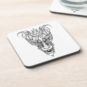 Dessous-de-verre Dragon feuille (Côté gauche)