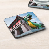 Dessous-de-verre Dragon impérial chinois (Côté gauche)