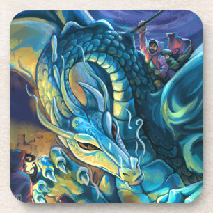 Dessous-de-verre Dragon Rider et Sorcerer