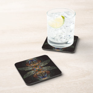 Dessous-de-verre Dragonfly Abstrait
