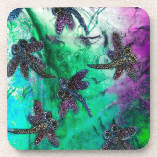 Dessous-de-verre Dragonfly Magic (Devant)