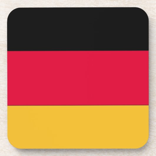 Dessous-de-verre Drapeau allemand (Devant)