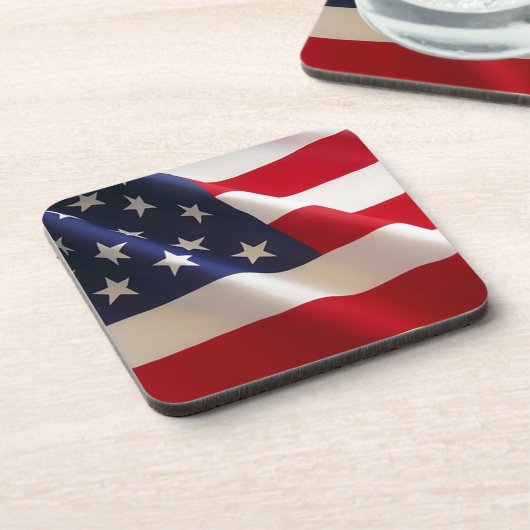 Dessous-de-verre Drapeau américain (Côté gauche)