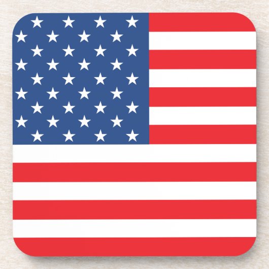 Dessous-de-verre Drapeau américain (Devant)
