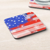 Dessous-de-verre Drapeau américain (Côté gauche)