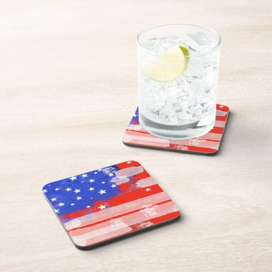Dessous-de-verre Drapeau américain (Côté Droit)