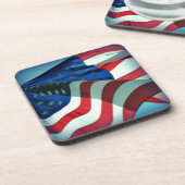 Dessous-de-verre Drapeau américain (Côté gauche)