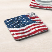 Dessous-de-verre Drapeau américain (Côté gauche)
