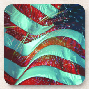 Dessous-de-verre Drapeau américain 4 juillet
