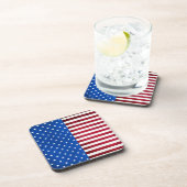 Dessous-de-verre Drapeau américain par Shirley Taylor (Côté Droit)