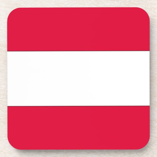Dessous-de-verre Drapeau autrichien (Devant)