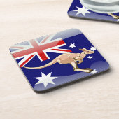 Dessous-de-verre Drapeau brillant australien (Côté gauche)