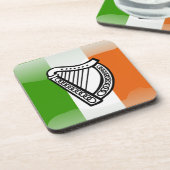 Dessous-de-verre Drapeau brillant irlandais (Côté gauche)