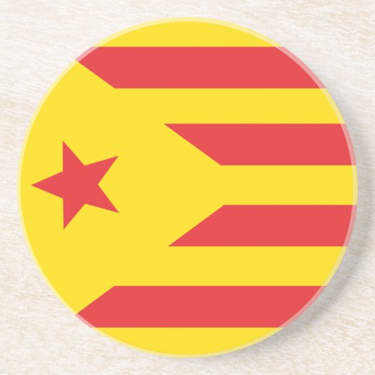 Dessous de verre Drapeau Catalan "Serenya" (Devant)