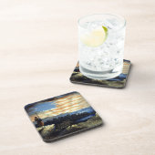 Dessous-de-verre Drapeau céleste américain dans le ciel, Guerre civ (Côté Droit)