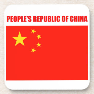Dessous-de-verre Drapeau Chine haute qualité