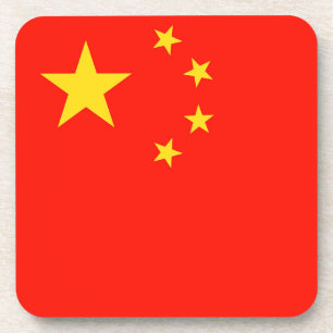 Dessous-de-verre Drapeau Chine - Haute qualité