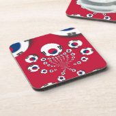 Dessous-de-verre Drapeau Corée du Sud Kaleidoscope (Côté gauche)