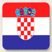 Dessous-de-verre Drapeau croate (Devant)