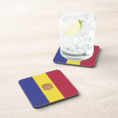 Dessous-de-verre drapeau d'Andorre (Côté Droit)