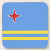 Dessous-de-verre Drapeau d'Aruba (Devant)