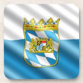 Dessous-de-verre Drapeau de Bavière (Devant)