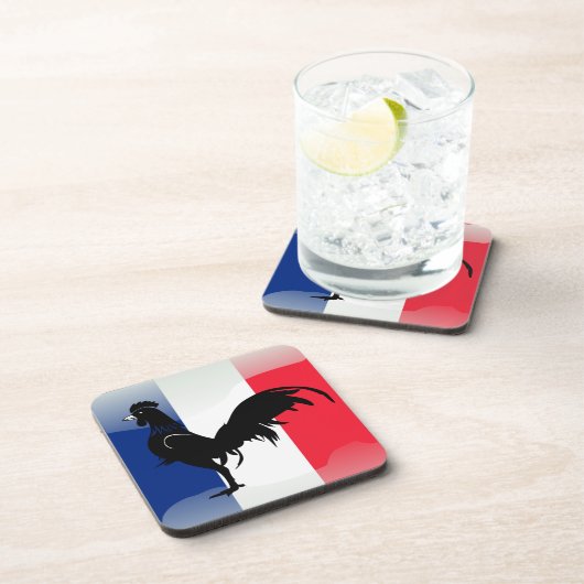 Dessous-de-verre Drapeau de Coquelet (Côté Droit)