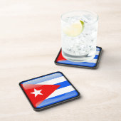 Dessous-de-verre Drapeau de Cuba (Côté Droit)