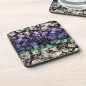 Dessous-de-verre Drapeau de fierté Uingender Groovy Boho Bulles Écl (Côté gauche)