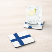 Dessous-de-verre Drapeau de Finlande (Côté Droit)