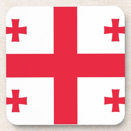 Dessous-de-verre Drapeau de Géorgie (Devant)