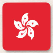 Dessous-de-verre Drapeau de Hong Kong (Devant)