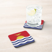 Dessous-de-verre drapeau de Kiribati (Côté Droit)