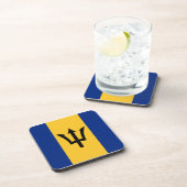 Dessous-de-verre Drapeau de la Barbade (Côté Droit)