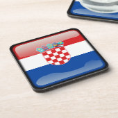 Dessous-de-verre Drapeau de la Croatie (Côté gauche)