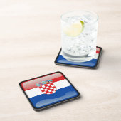 Dessous-de-verre Drapeau de la Croatie (Côté Droit)