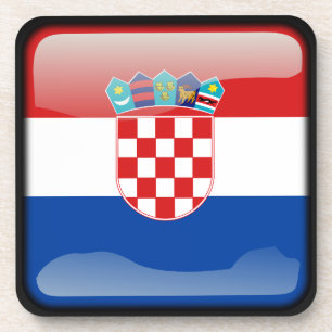 Dessous-de-verre Drapeau de la Croatie
