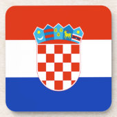 Dessous-de-verre Drapeau de la Croatie (Devant)
