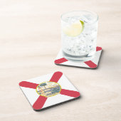 Dessous-de-verre Drapeau de la Floride : l'État ensolleillé des Flo (Côté Droit)