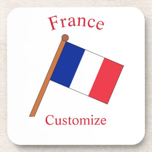 Dessous-de-verre Drapeau de la France Thunder_Cove
