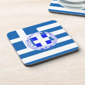 Dessous-de-verre Drapeau de la Grèce (Côté gauche)
