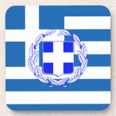 Dessous-de-verre Drapeau de la Grèce (Devant)