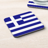 Dessous-de-verre Drapeau de la Grèce (Côté gauche)