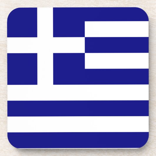 Dessous-de-verre Drapeau de la Grèce (Devant)