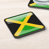 Dessous-de-verre Drapeau de la Jamaïque (Côté gauche)