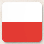 Dessous-de-verre Drapeau de la Pologne (Devant)